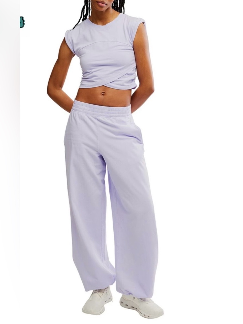 NWOT size Medium Free People Movement Crossover set